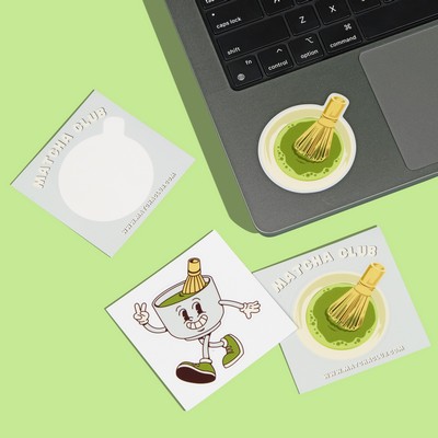 3"x3" Kiss Cut Custom Sticker (High Quantity)